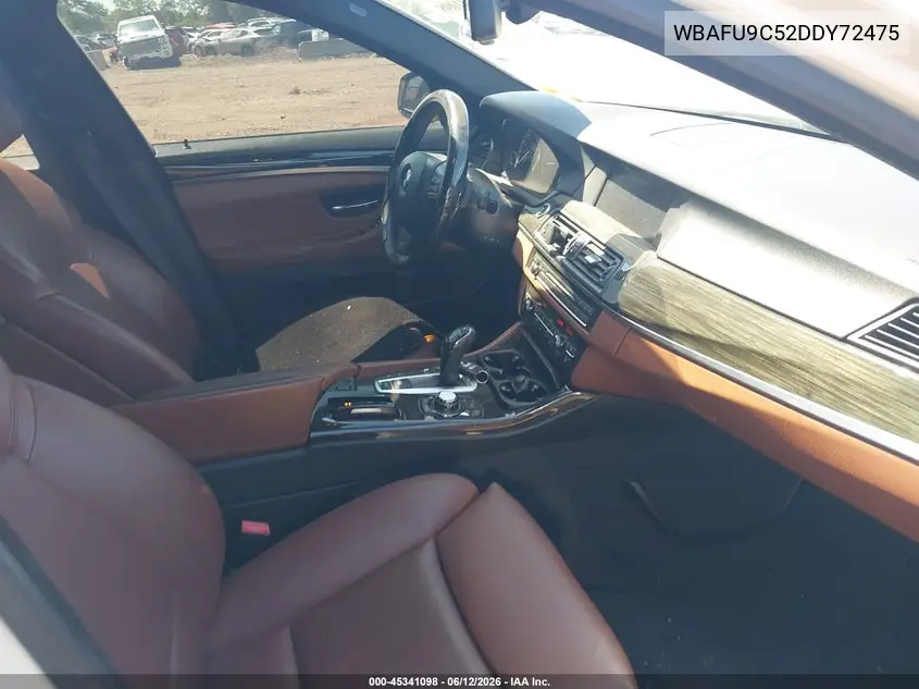 2013 BMW 550I xDrive VIN: WBAFU9C52DDY72475 Lot: 45341098