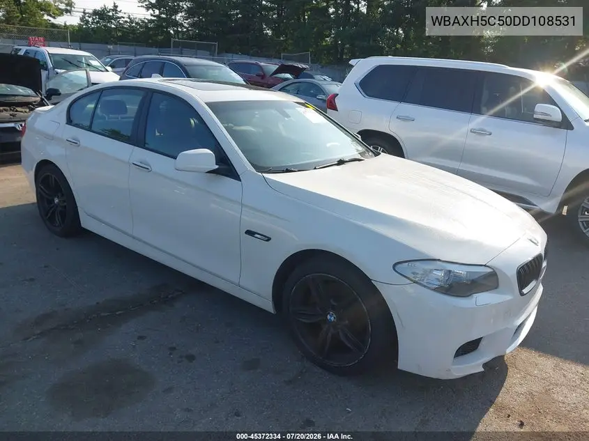 2013 BMW 528I xDrive VIN: WBAXH5C50DD108531 Lot: 45372334