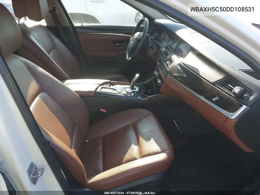 2013 BMW 528I xDrive VIN: WBAXH5C50DD108531 Lot: 45372334