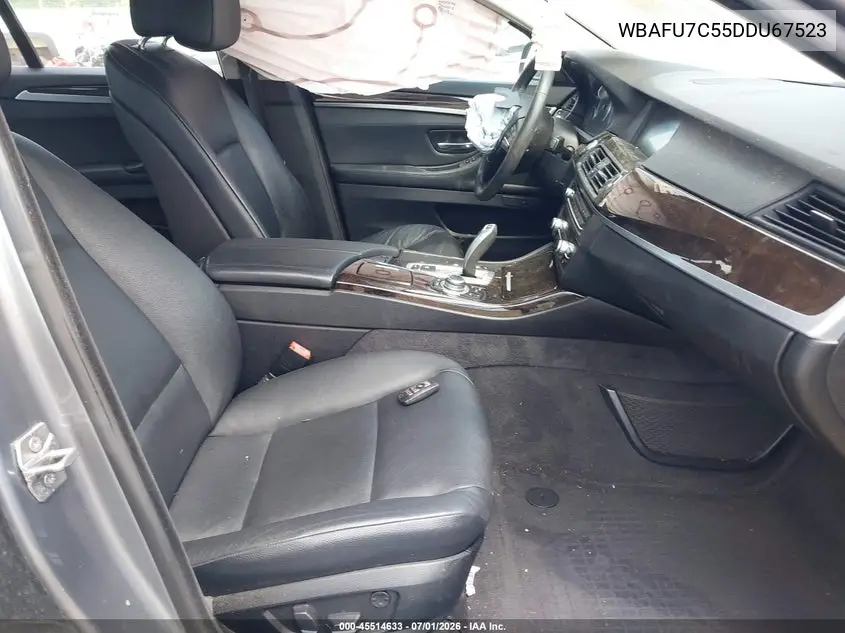 2013 BMW 535I xDrive VIN: WBAFU7C55DDU67523 Lot: 45514633