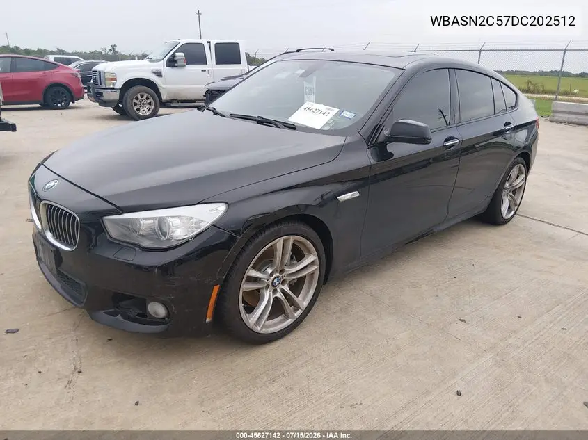 2013 BMW 535I Gran Turismo VIN: WBASN2C57DC202512 Lot: 45627142