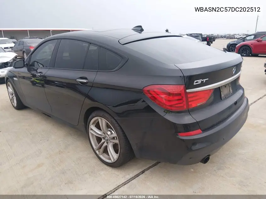 2013 BMW 535I Gran Turismo VIN: WBASN2C57DC202512 Lot: 45627142