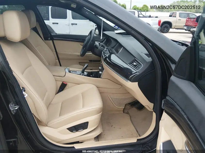 2013 BMW 535I Gran Turismo VIN: WBASN2C57DC202512 Lot: 45627142