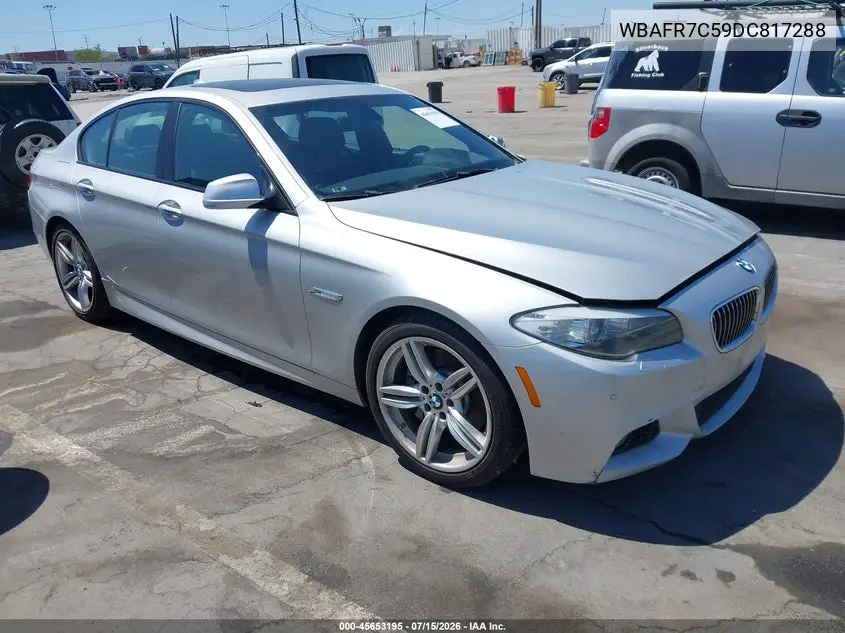 2013 BMW 535I VIN: WBAFR7C59DC817288 Lot: 45653195