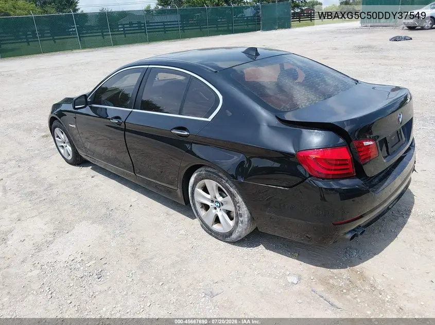 2013 BMW 528I VIN: WBAXG5C50DDY37549 Lot: 45667690