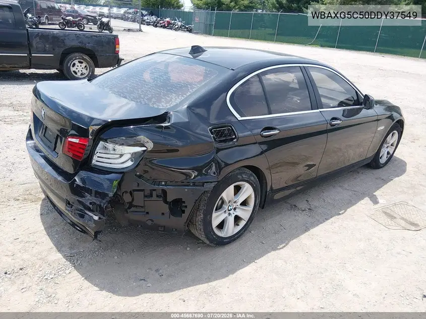 2013 BMW 528I VIN: WBAXG5C50DDY37549 Lot: 45667690
