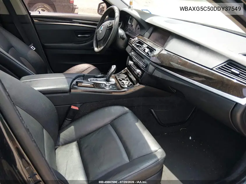 2013 BMW 528I VIN: WBAXG5C50DDY37549 Lot: 45667690