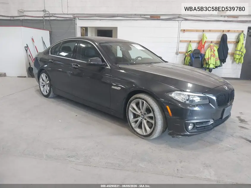 2014 BMW 535I xDrive VIN: WBA5B3C58ED539780 Lot: 45295531