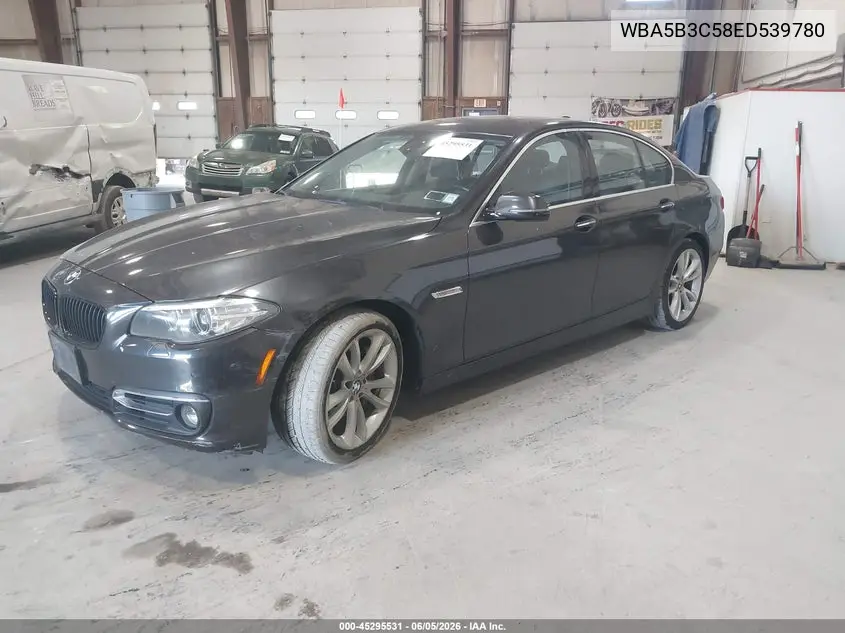 2014 BMW 535I xDrive VIN: WBA5B3C58ED539780 Lot: 45295531
