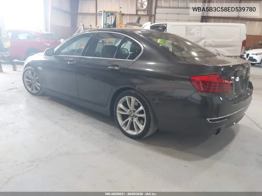 2014 BMW 535I xDrive VIN: WBA5B3C58ED539780 Lot: 45295531