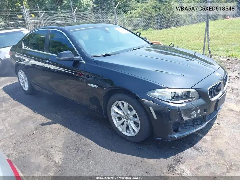 2014 BMW 528I xDrive VIN: WBA5A7C5XED613548 Lot: 45536699