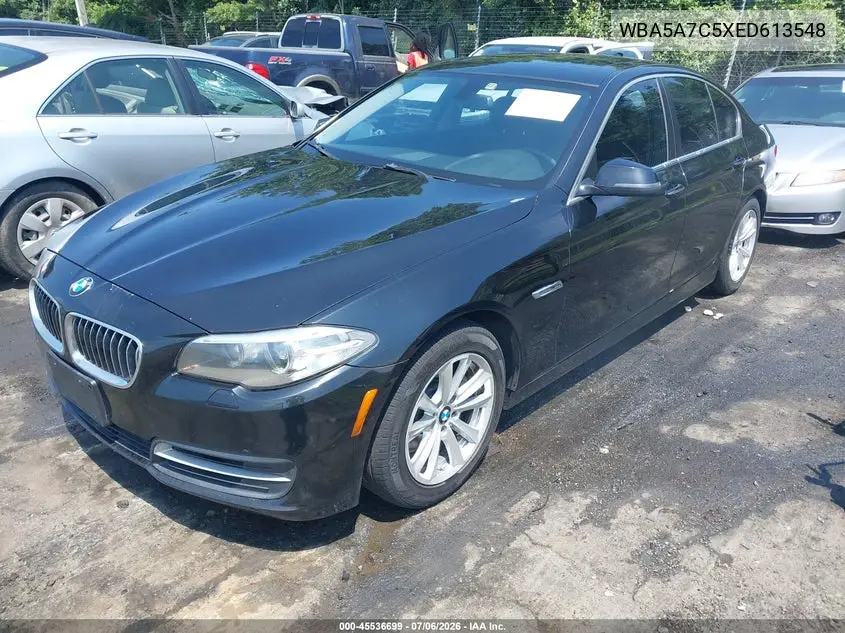 2014 BMW 528I xDrive VIN: WBA5A7C5XED613548 Lot: 45536699