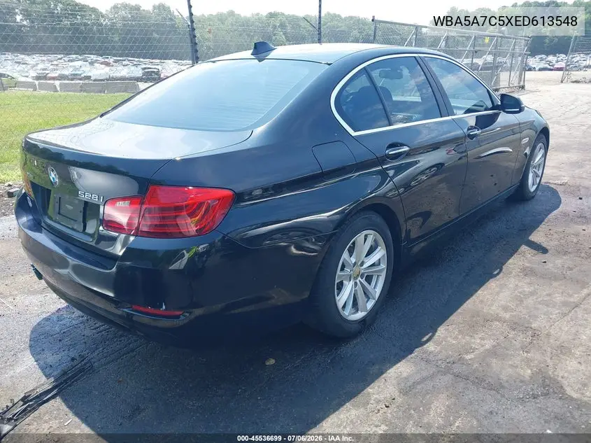 2014 BMW 528I xDrive VIN: WBA5A7C5XED613548 Lot: 45536699