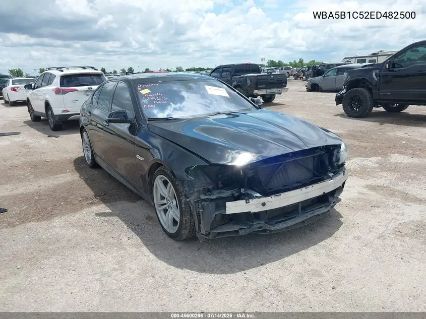 2014 BMW 535I VIN: WBA5B1C52ED482500 Lot: 45600296