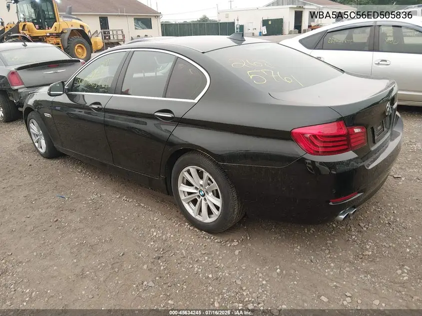 2014 BMW 528I VIN: WBA5A5C56ED505836 Lot: 45634245