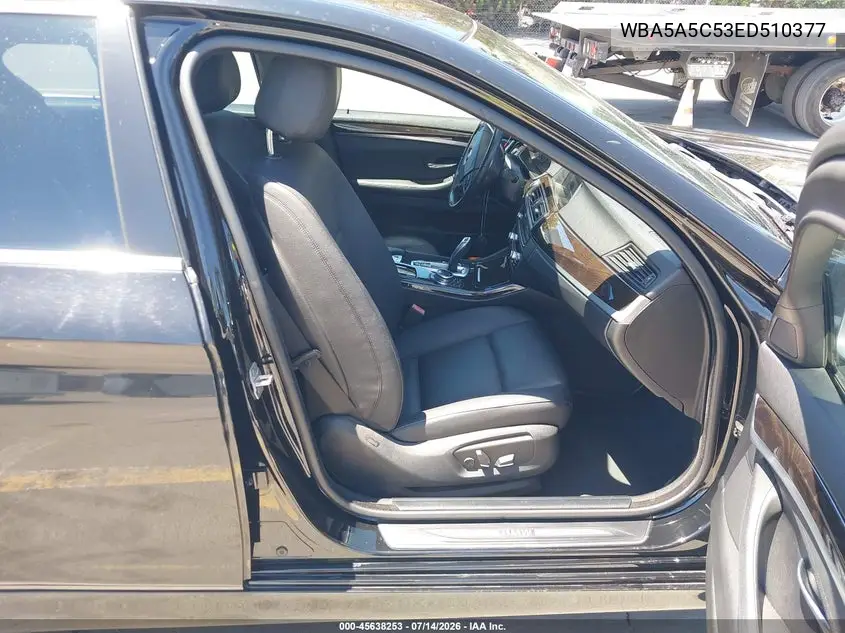 2014 BMW 528I VIN: WBA5A5C53ED510377 Lot: 45638253
