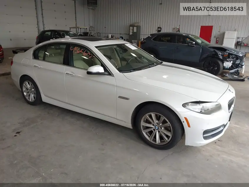 2014 BMW 528I xDrive VIN: WBA5A7C53ED618543 Lot: 45656022