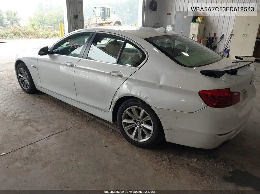 2014 BMW 528I xDrive VIN: WBA5A7C53ED618543 Lot: 45656022