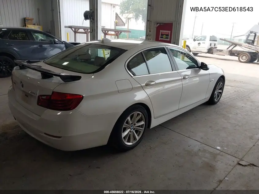 2014 BMW 528I xDrive VIN: WBA5A7C53ED618543 Lot: 45656022