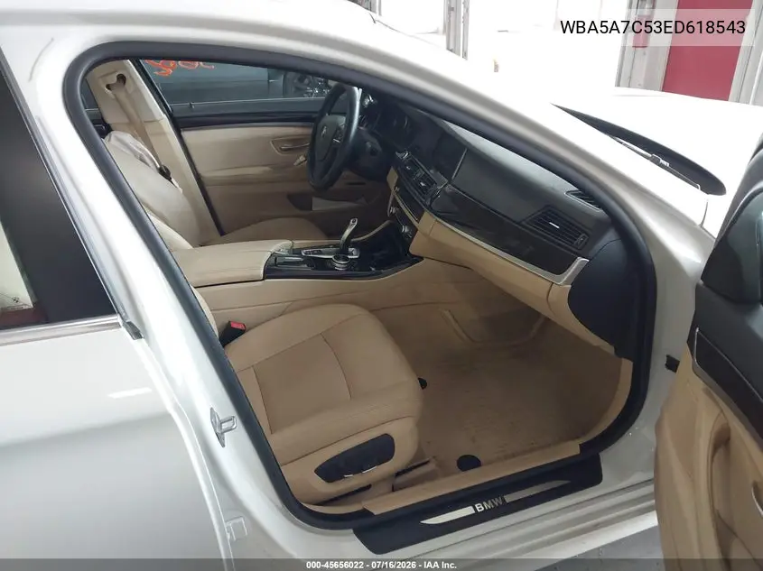 2014 BMW 528I xDrive VIN: WBA5A7C53ED618543 Lot: 45656022
