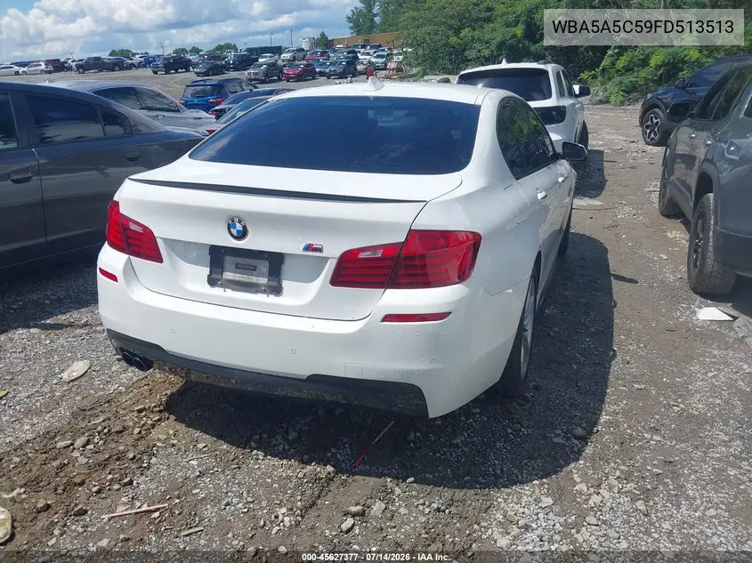 2015 BMW 528I VIN: WBA5A5C59FD513513 Lot: 45627377