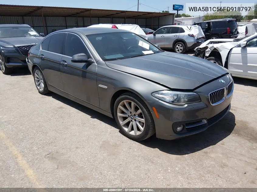 2015 BMW 535I VIN: WBA5B1C56FD918797 Lot: 45661591