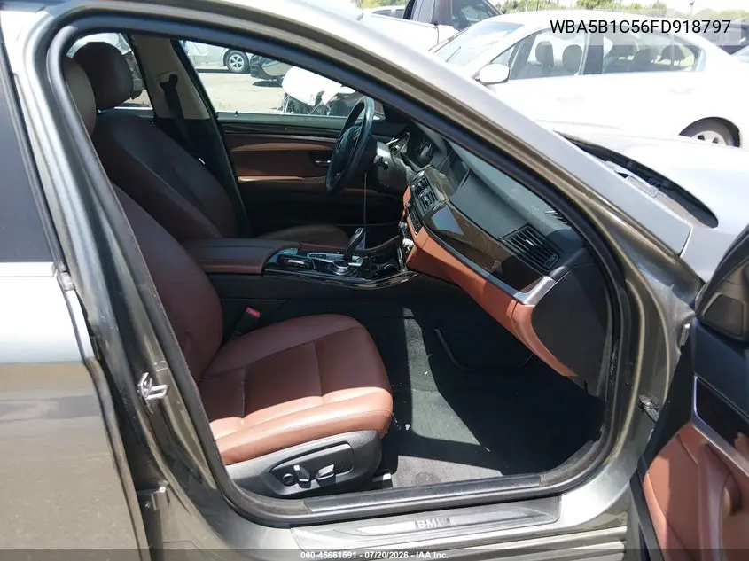 2015 BMW 535I VIN: WBA5B1C56FD918797 Lot: 45661591