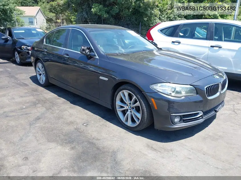 2016 BMW 535I VIN: WBA5B1C50GG133482 Lot: 45296042