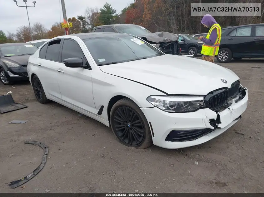 WBAJA7C32HWA70513 2017 BMW 530I xDrive