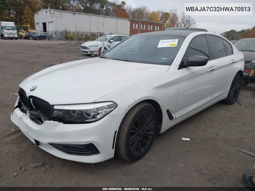 WBAJA7C32HWA70513 2017 BMW 530I xDrive
