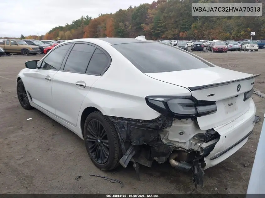 WBAJA7C32HWA70513 2017 BMW 530I xDrive