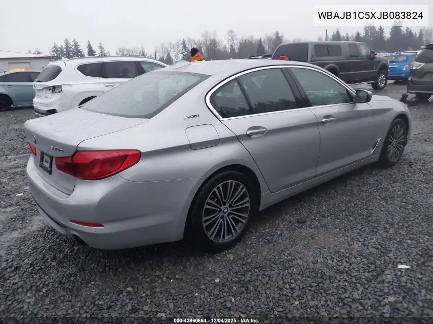WBAJB1C5XJB083824 2018 BMW 530E xDrive Iperformance