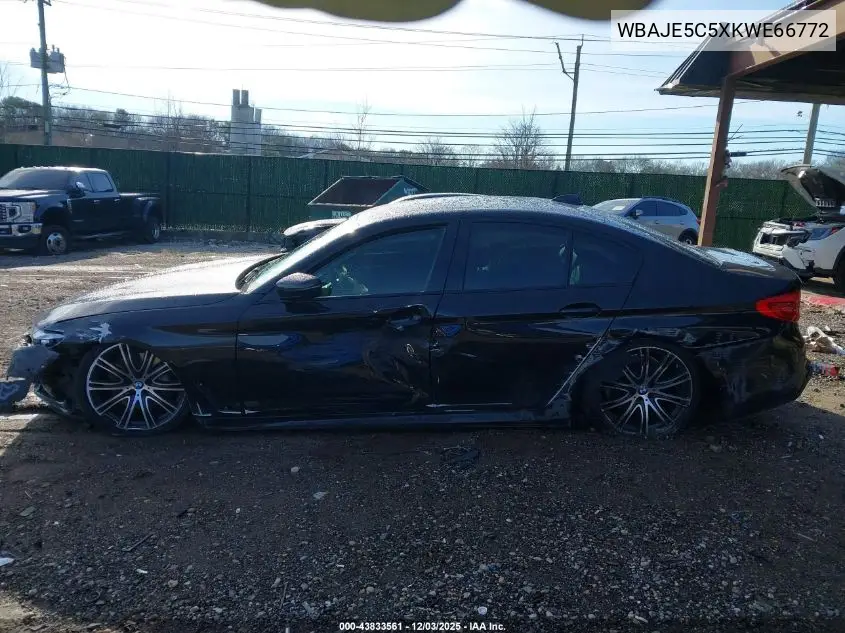 WBAJE5C5XKWE66772 2019 BMW 540I