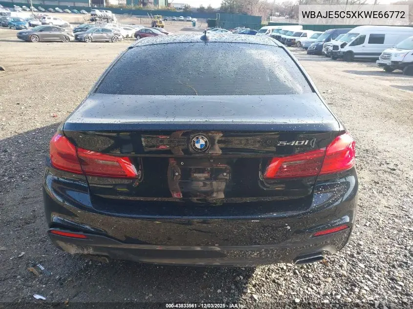 WBAJE5C5XKWE66772 2019 BMW 540I