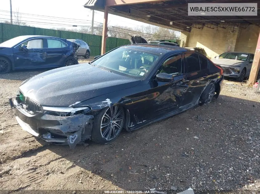 WBAJE5C5XKWE66772 2019 BMW 540I