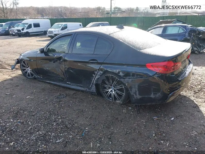 WBAJE5C5XKWE66772 2019 BMW 540I