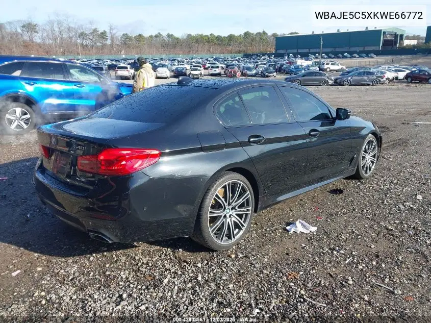 WBAJE5C5XKWE66772 2019 BMW 540I