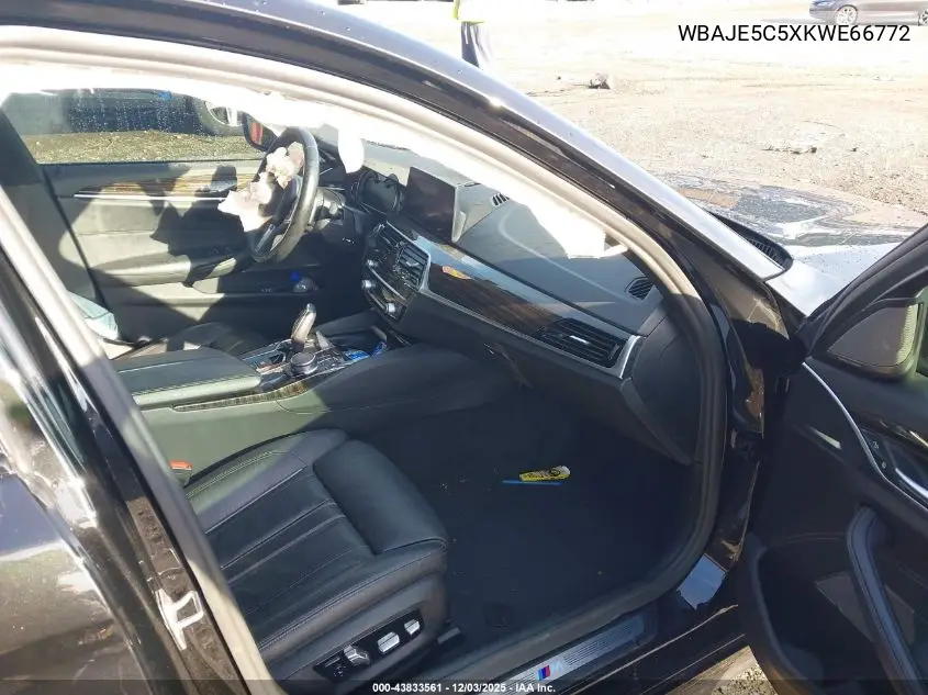 WBAJE5C5XKWE66772 2019 BMW 540I