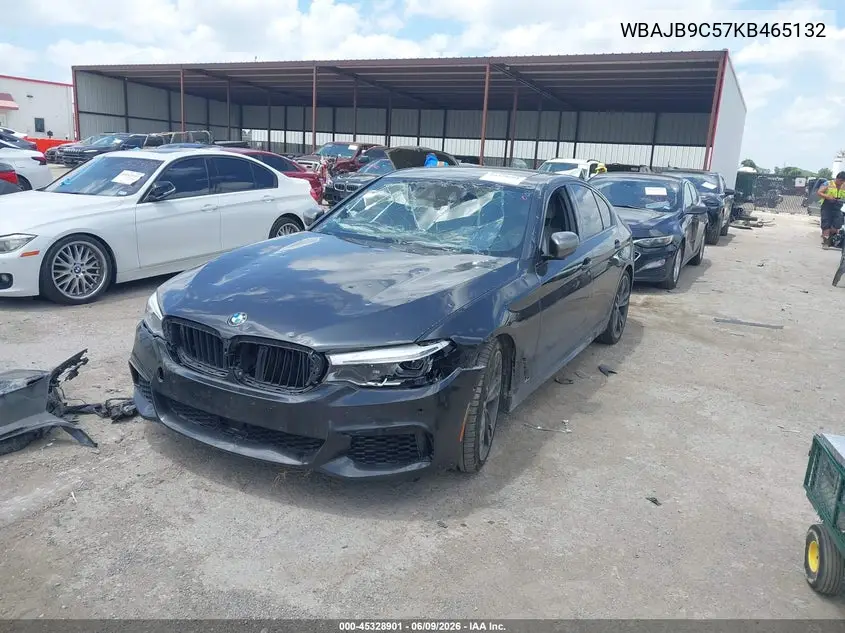 2019 BMW M550I xDrive VIN: WBAJB9C57KB465132 Lot: 45328901
