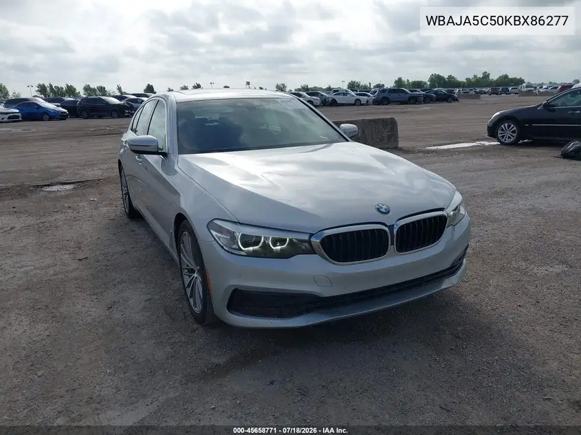2019 BMW 530I VIN: WBAJA5C50KBX86277 Lot: 45658771