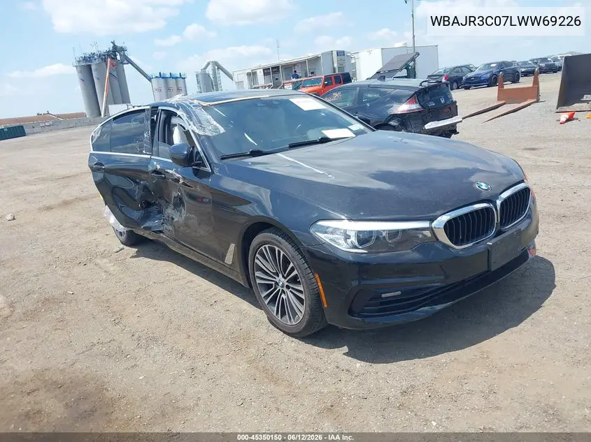 2020 BMW 530I VIN: WBAJR3C07LWW69226 Lot: 45350150