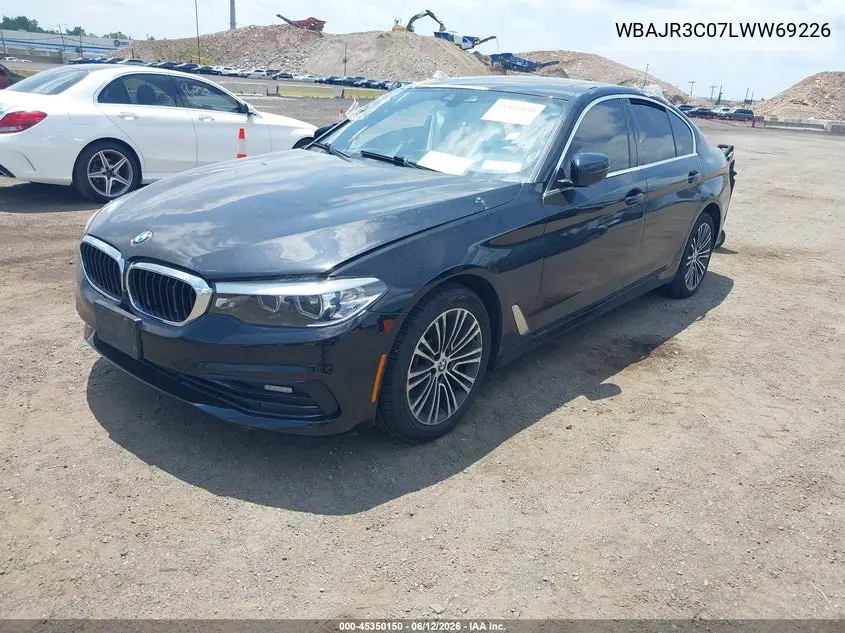 2020 BMW 530I VIN: WBAJR3C07LWW69226 Lot: 45350150