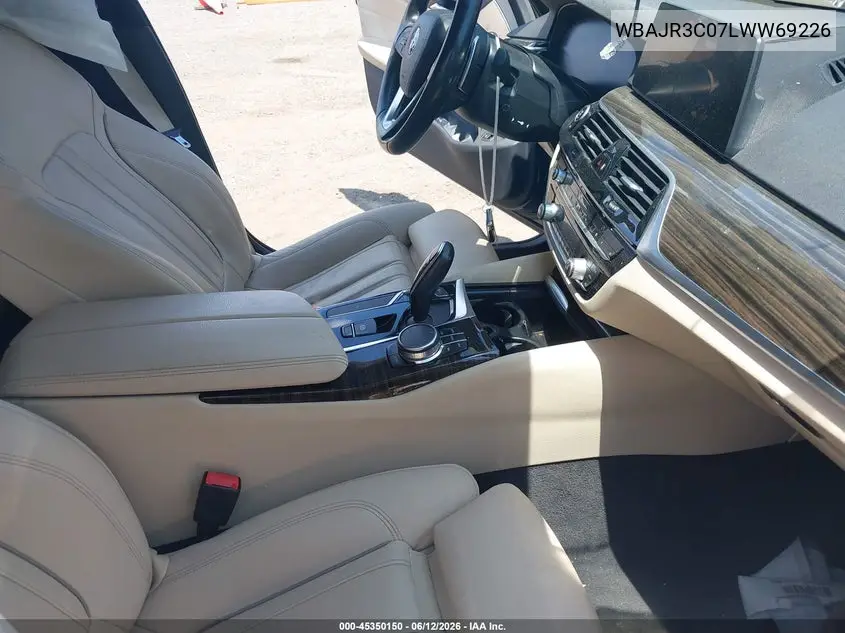 2020 BMW 530I VIN: WBAJR3C07LWW69226 Lot: 45350150