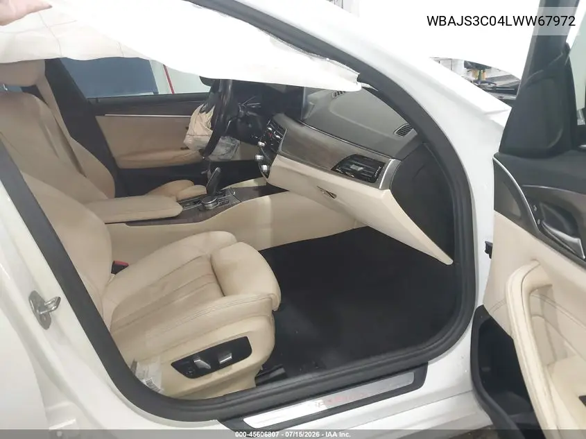 2020 BMW 540I xDrive VIN: WBAJS3C04LWW67972 Lot: 45606807