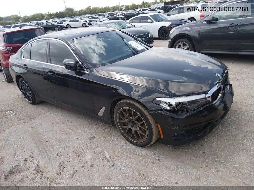 2020 BMW 540I VIN: WBAJS1C03LCD87288 Lot: 45645355