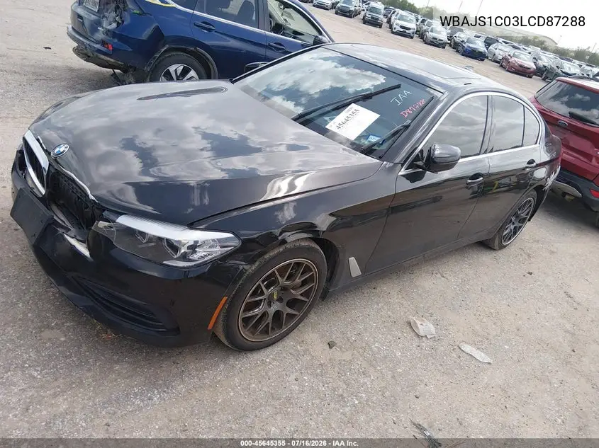 2020 BMW 540I VIN: WBAJS1C03LCD87288 Lot: 45645355
