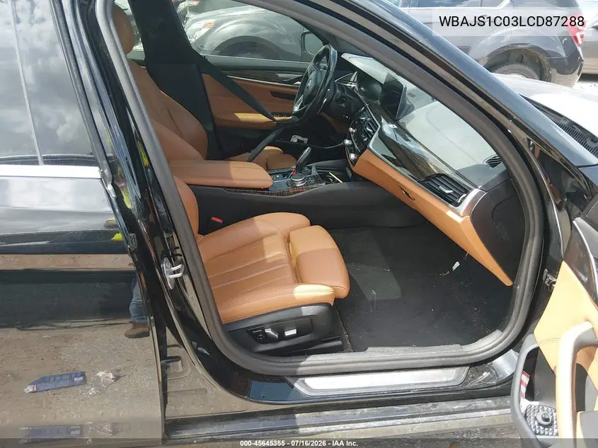 2020 BMW 540I VIN: WBAJS1C03LCD87288 Lot: 45645355