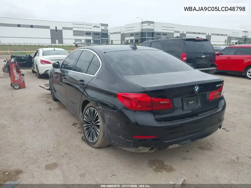 2020 BMW 5 Series 530E Iperformance VIN: WBAJA9C05LCD48798 Lot: 45663979