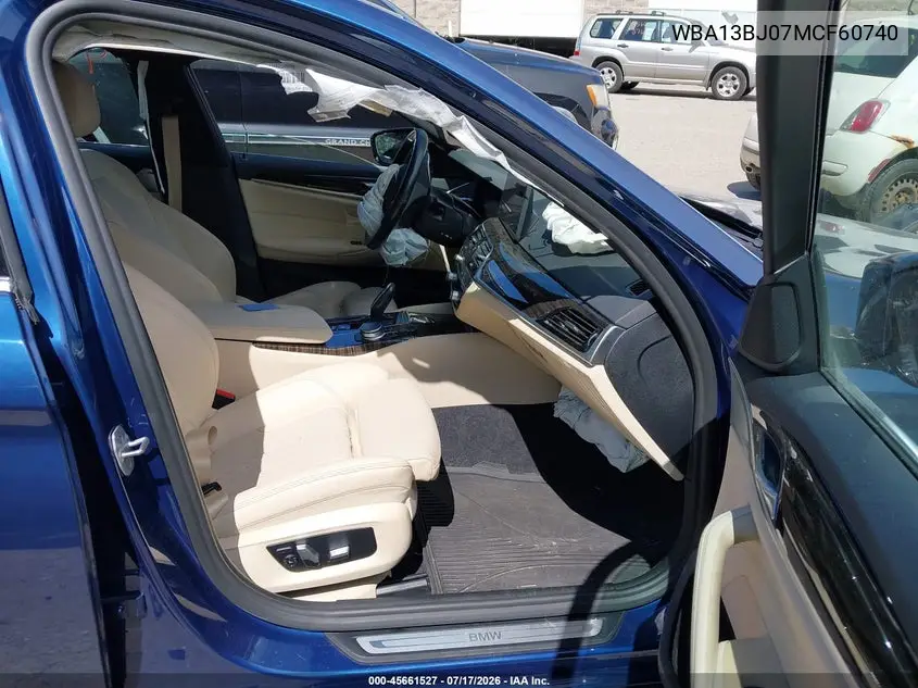 2021 BMW 530I xDrive VIN: WBA13BJ07MCF60740 Lot: 45661527