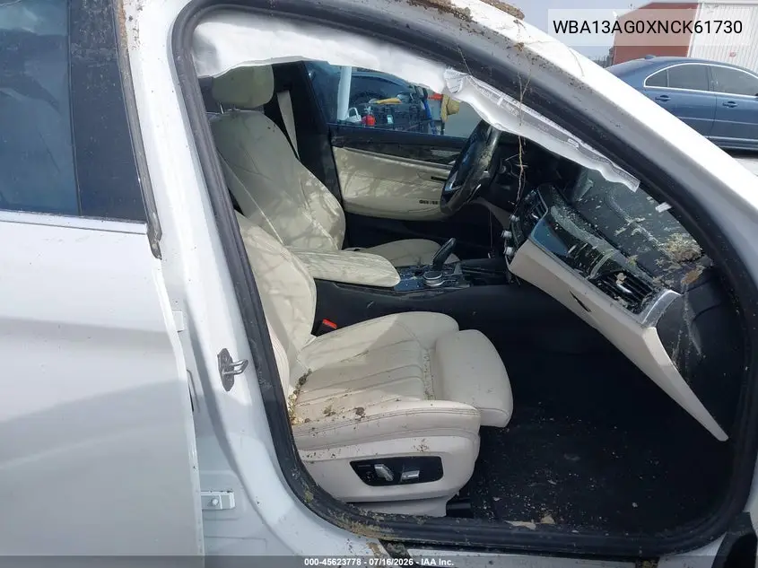 2022 BMW 530E VIN: WBA13AG0XNCK61730 Lot: 45623778